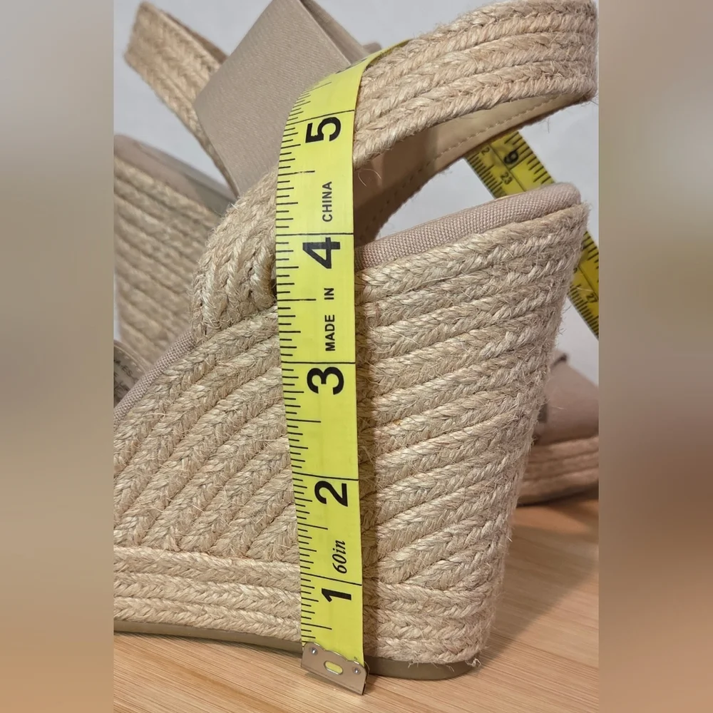 *NWOT* Ralph Lauren Macrame Wedge Sandals